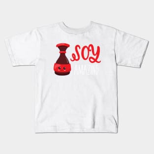 Soy Amazing | Cute Kawaii Soy Sauce Shirt for Japanse Food Lovers Kids T-Shirt